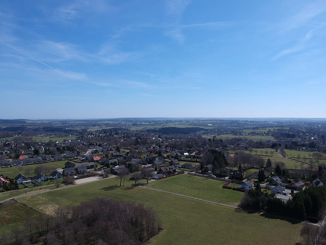 Lammersdorf aus der Luft: von Hoscheidt
